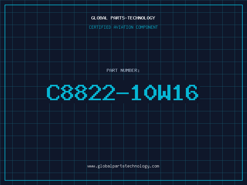 Aviation Part C8822-10W16
