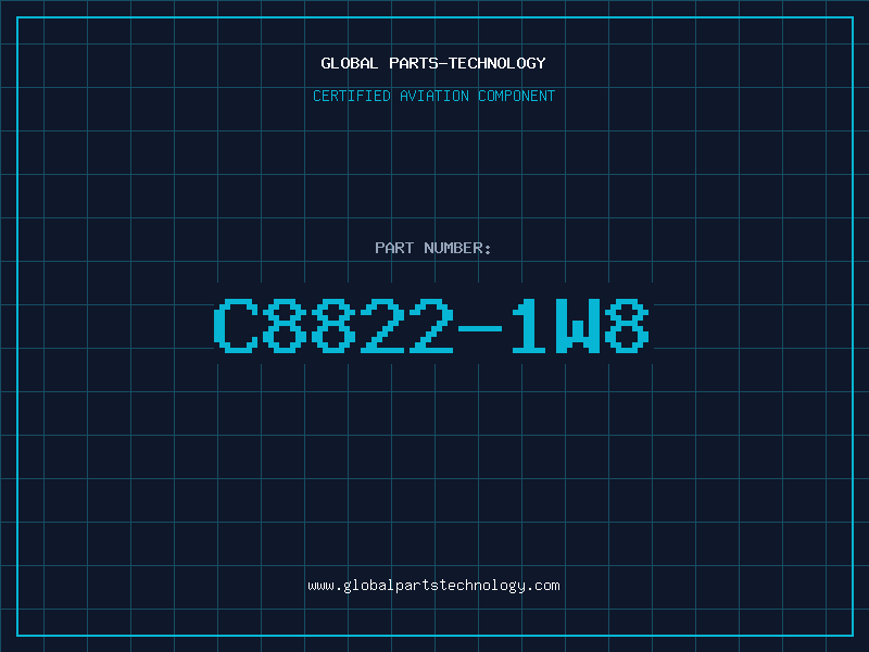 Aviation Part C8822-1W8