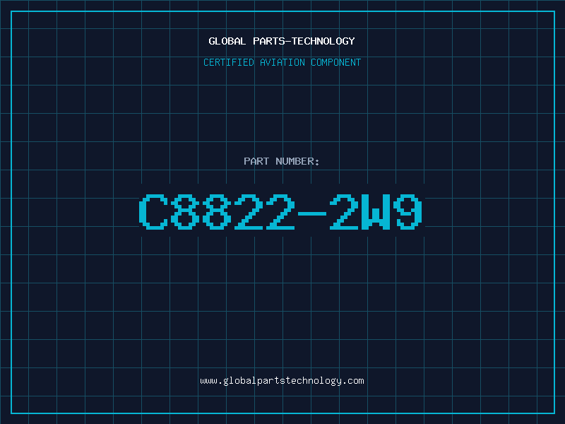 Aviation Part C8822-2W9