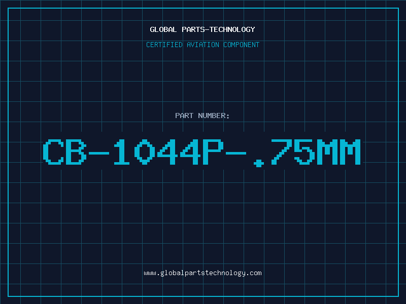 Aviation Part CB-1044P-.75mm