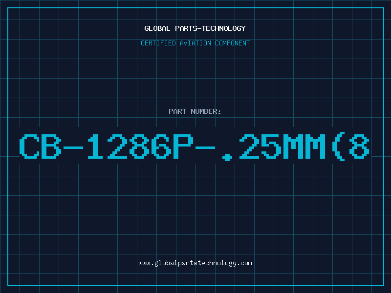 Aviation Part CB-1286P-.25mm(8