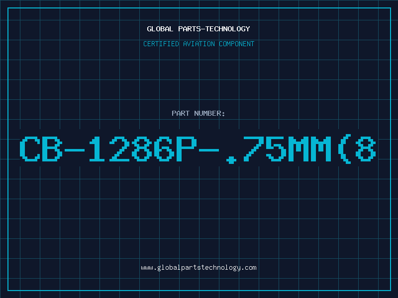 Aviation Part CB-1286P-.75mm(8