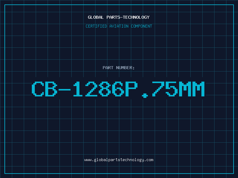 Aviation Part CB-1286P.75MM