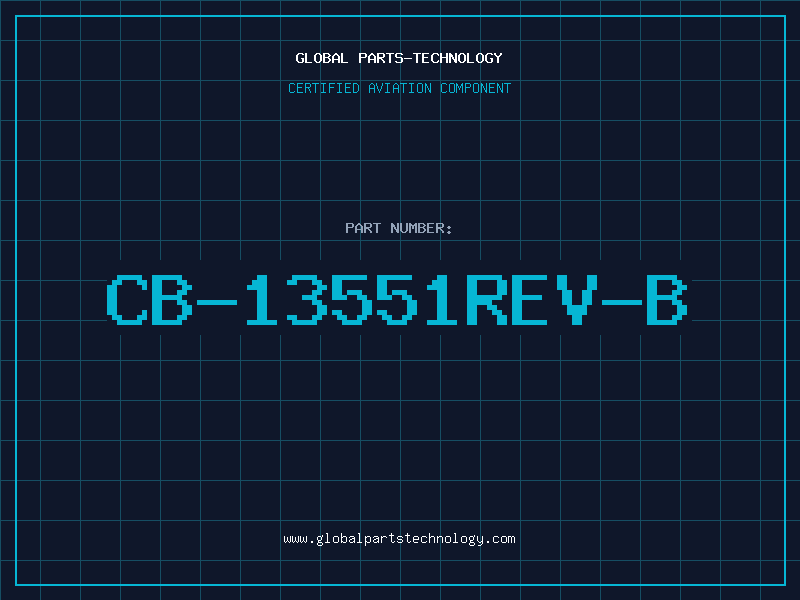 Aviation Part CB-13551REV-B