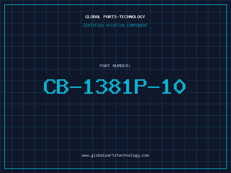 Aviation Part CB-1381P-10