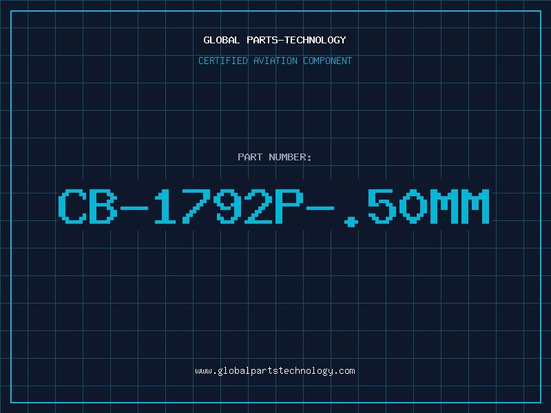 Aviation Part CB-1792P-.50mm
