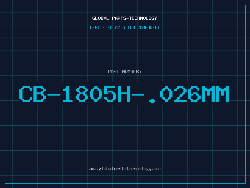 Aviation Part CB-1805H-.026mm