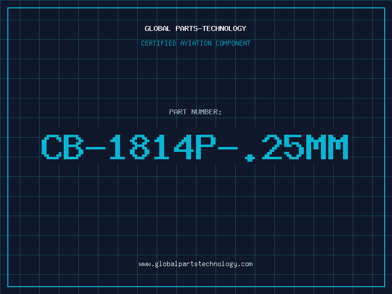 Aviation Part CB-1814P-.25mm