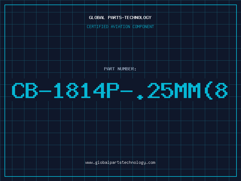 Aviation Part CB-1814P-.25mm(8