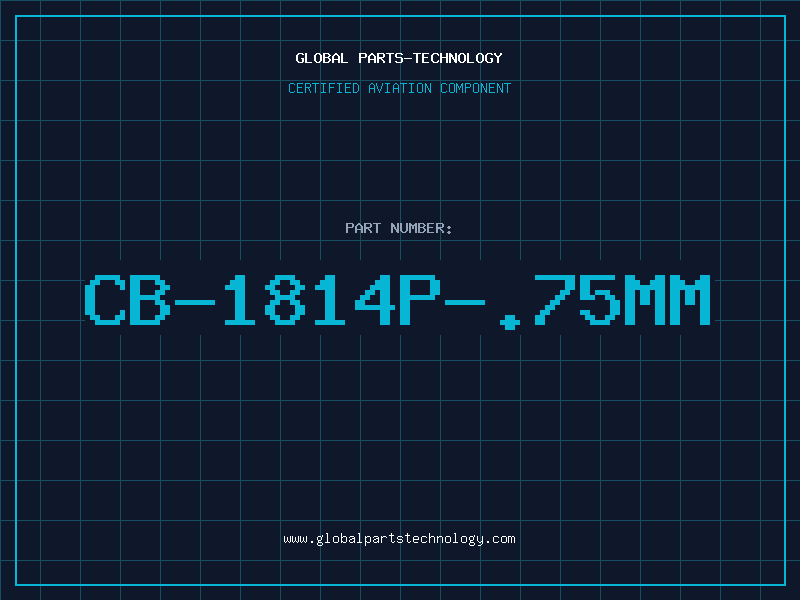 Aviation Part CB-1814P-.75mm