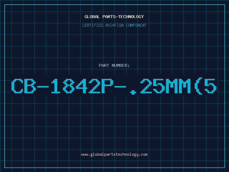 Aviation Part CB-1842P-.25mm(5