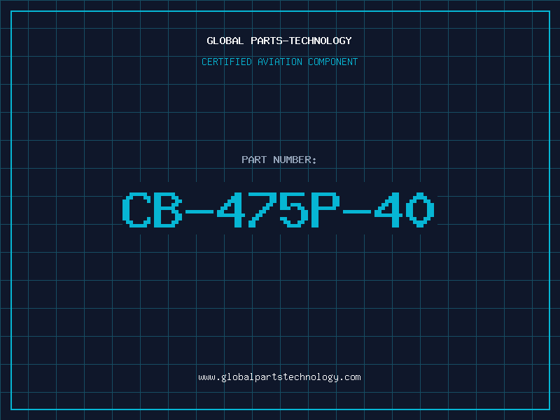 Aviation Part CB-475P-40