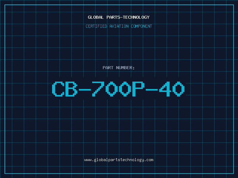 Aviation Part CB-700P-40