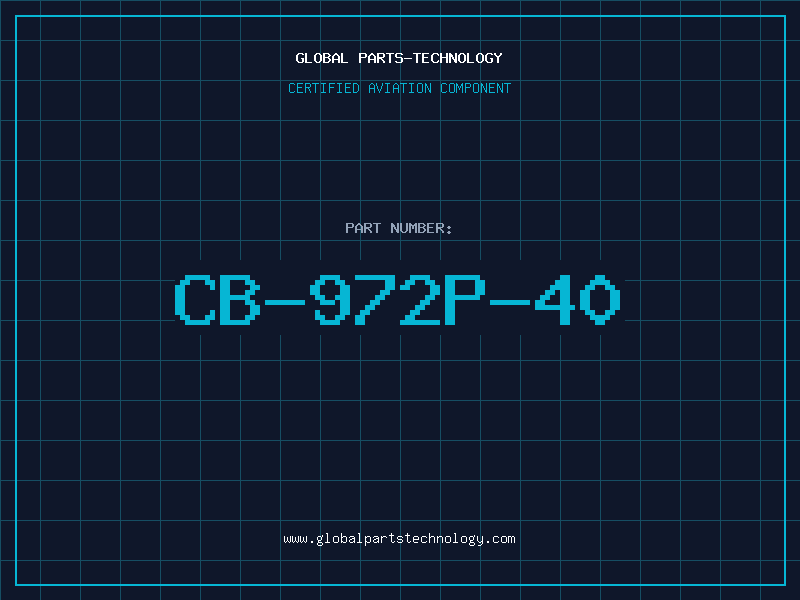 Aviation Part CB-972P-40