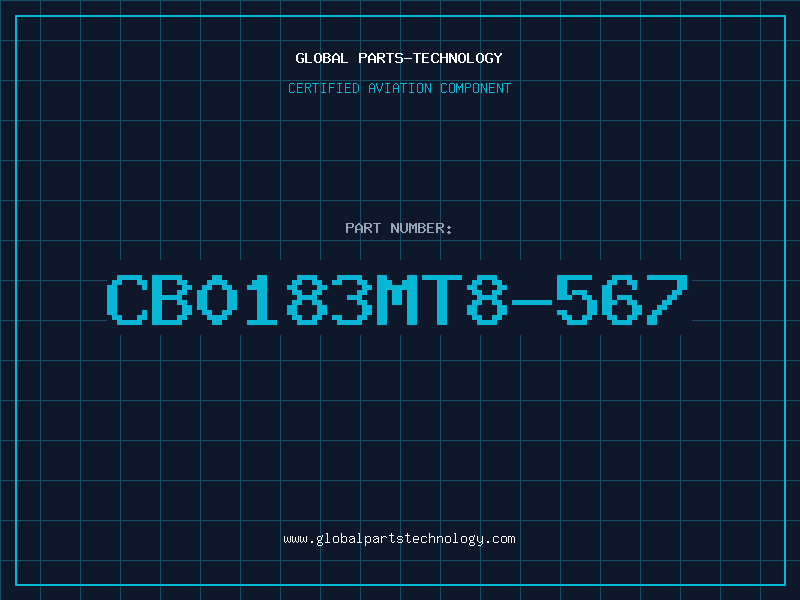 Aviation Part CB0183MT8-567