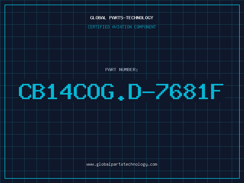 Aviation Part CB14COG.D-7681F