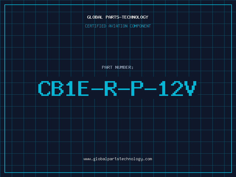 Aviation Part CB1E-R-P-12V