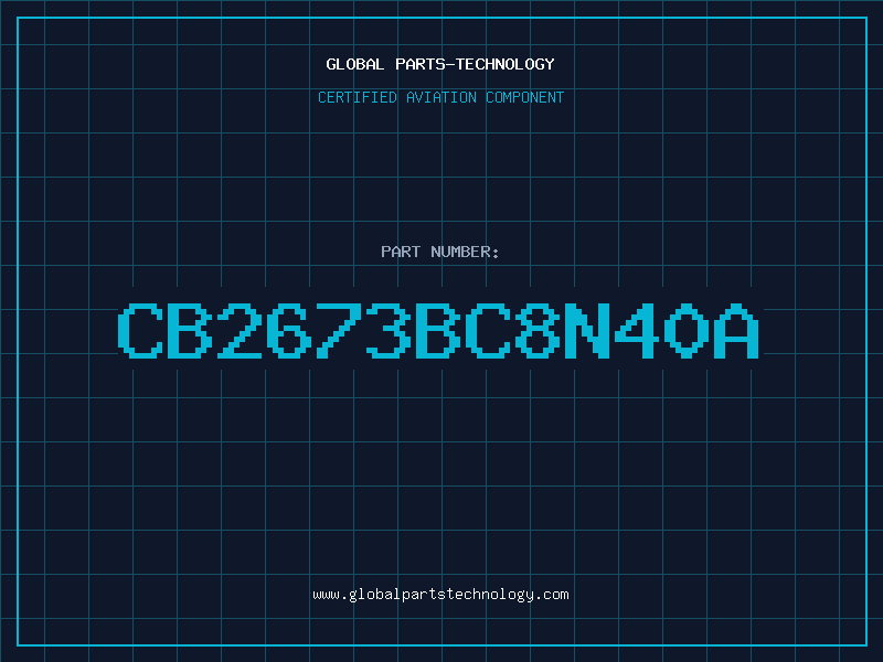 Aviation Part CB2673BC8N40A