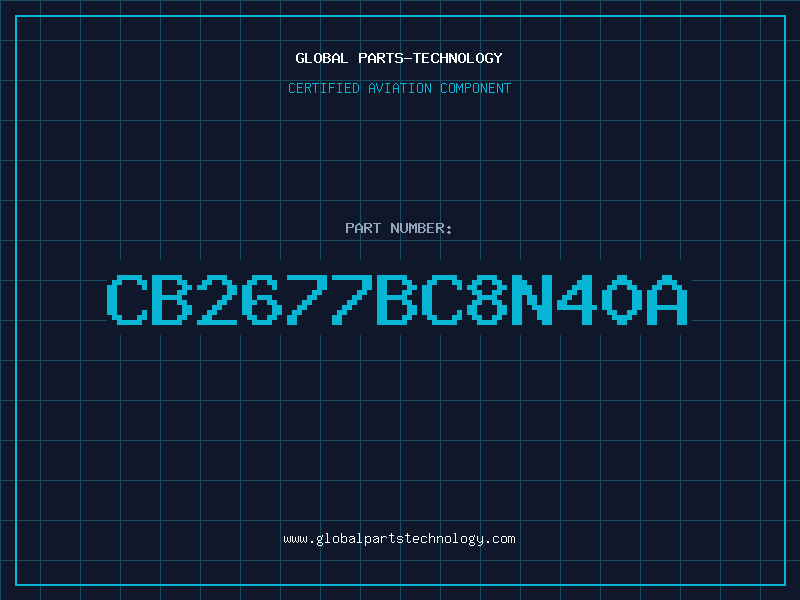 Aviation Part CB2677BC8N40A