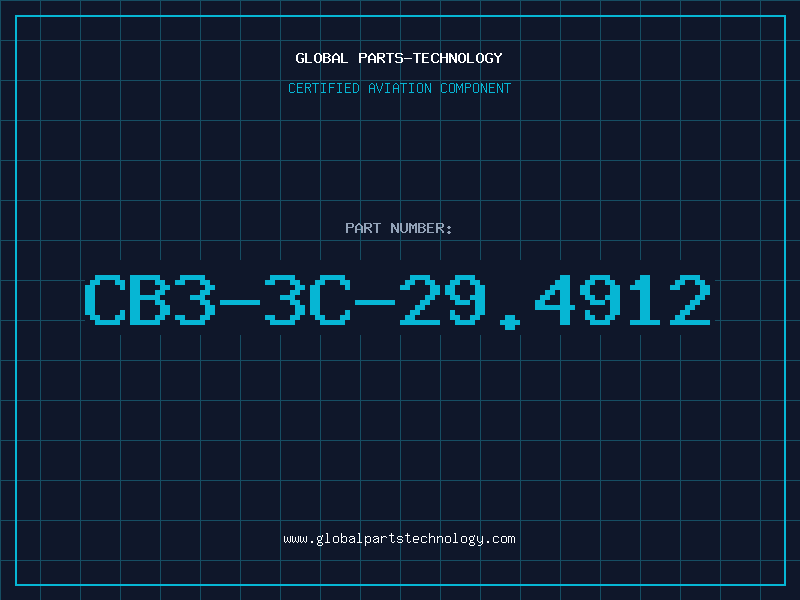 Aviation Part CB3-3C-29.4912