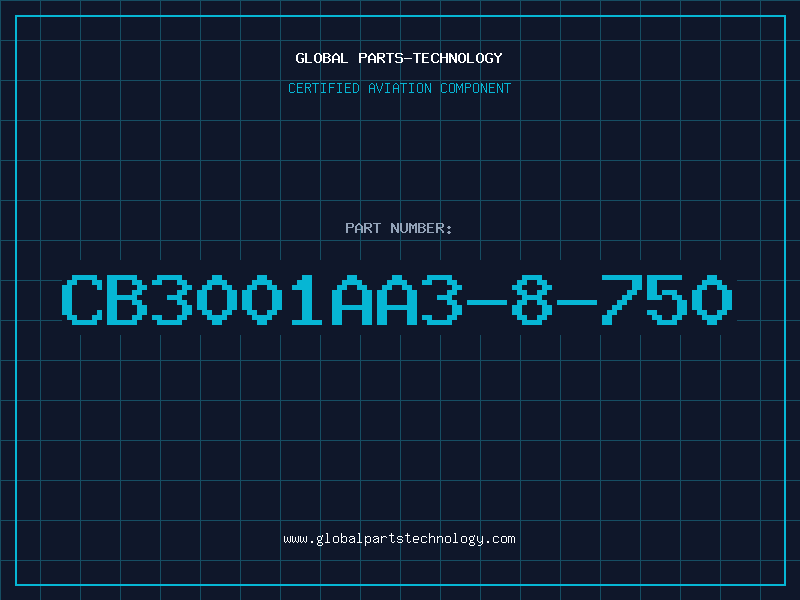 Aviation Part CB3001AA3-8-750
