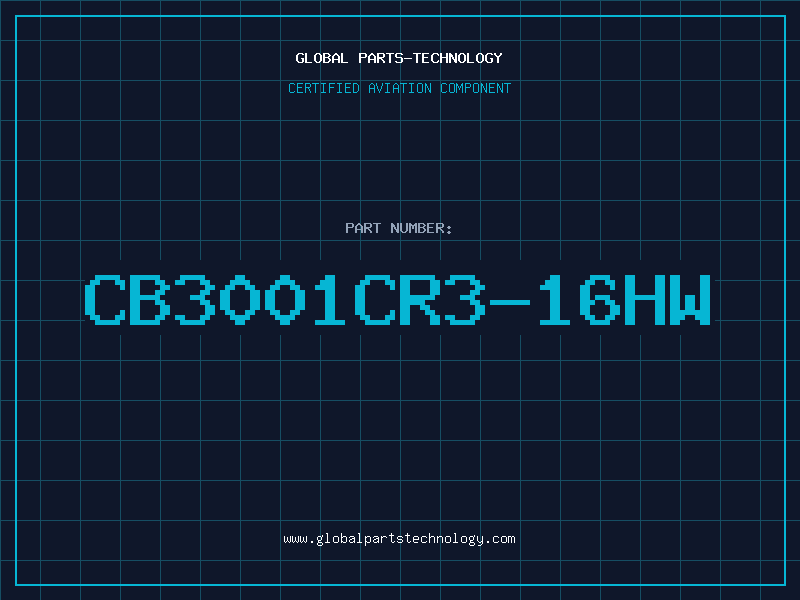 Aviation Part CB3001CR3-16HW