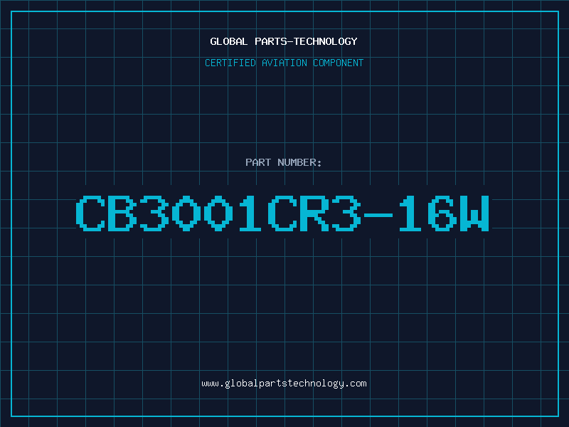 Aviation Part CB3001CR3-16W