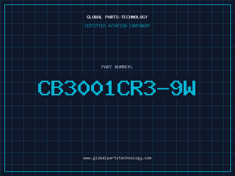 Aviation Part CB3001CR3-9W