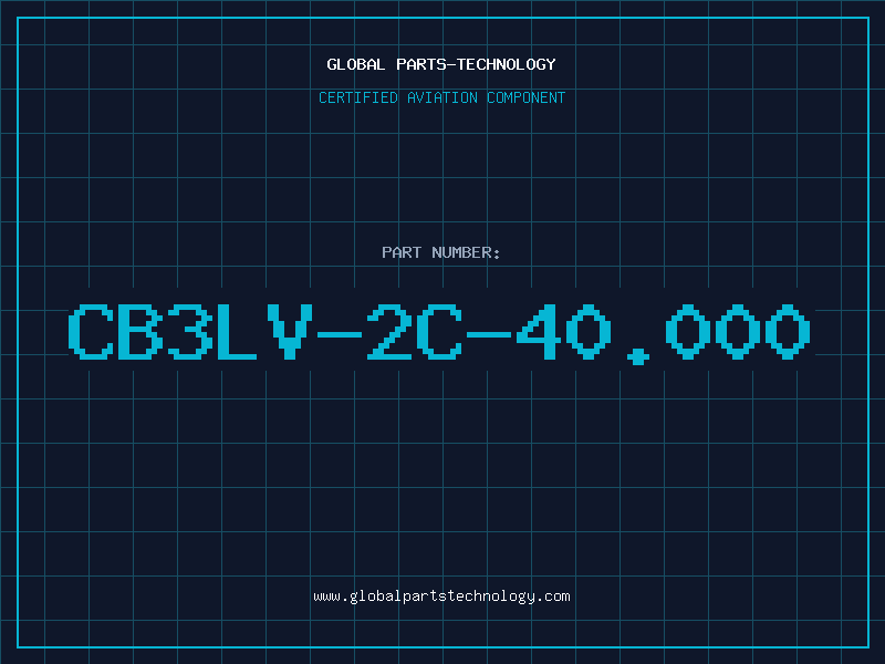 Aviation Part CB3LV-2C-40.000