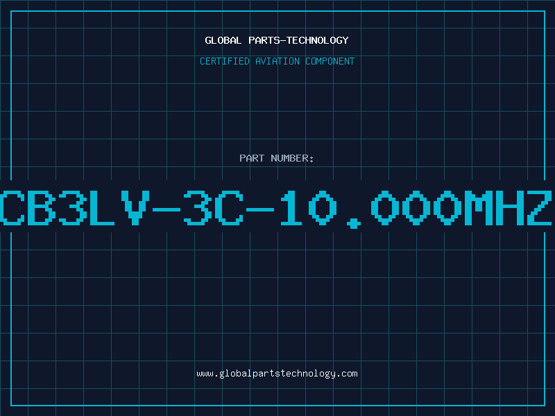 Aviation Part CB3LV-3C-10.000MHZ