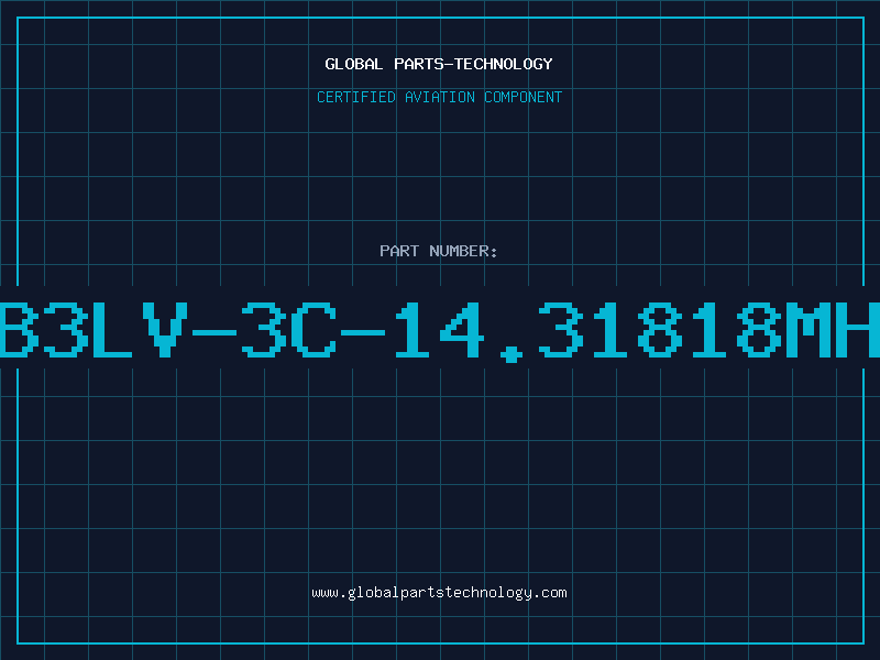 Aviation Part CB3LV-3C-14.31818MHZ
