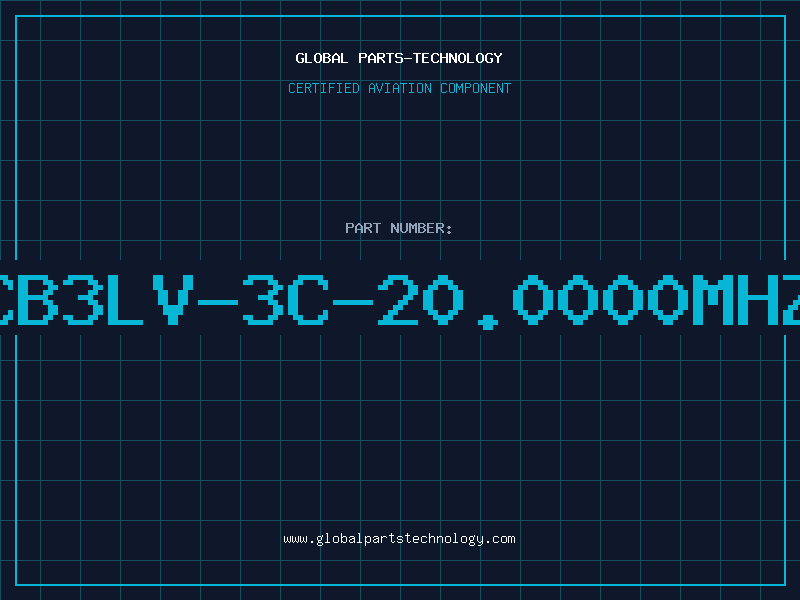Aviation Part CB3LV-3C-20.0000MHZ