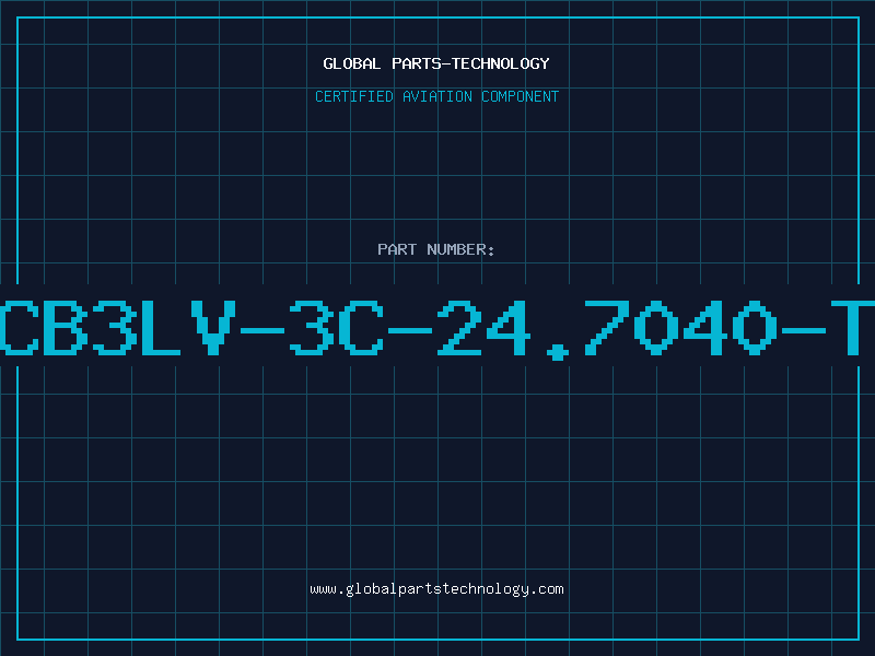 Aviation Part CB3LV-3C-24.7040-T