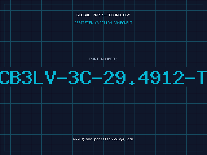 Aviation Part CB3LV-3C-29.4912-T