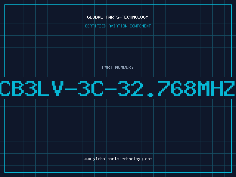 Aviation Part CB3LV-3C-32.768MHZ