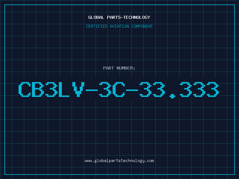 Aviation Part CB3LV-3C-33.333