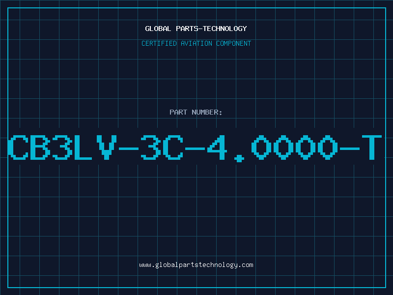 Aviation Part CB3LV-3C-4.0000-T