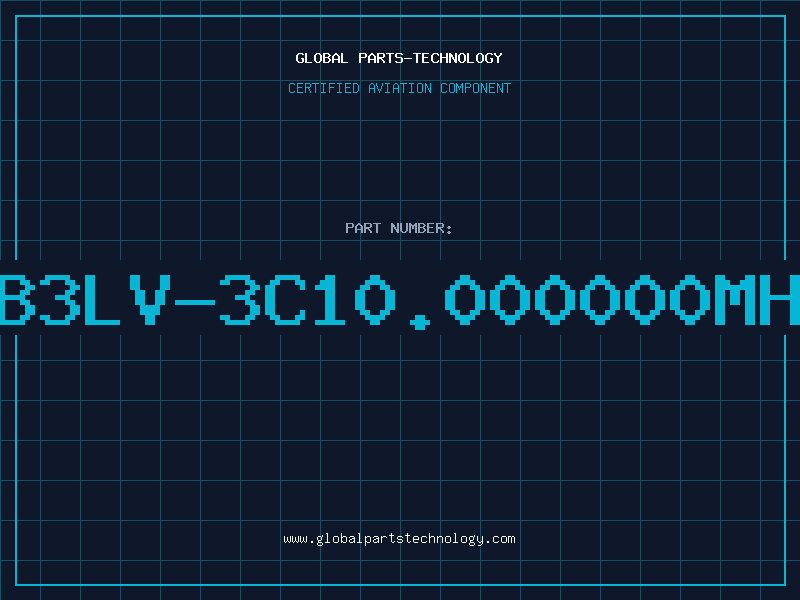 Aviation Part CB3LV-3C10.000000MHZ