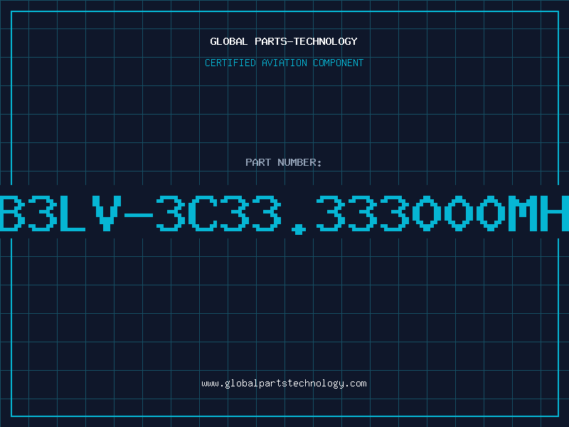 Aviation Part CB3LV-3C33.333000MHZ