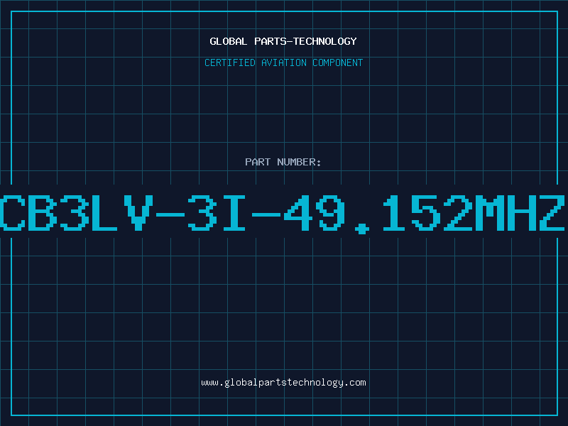 Aviation Part CB3LV-3I-49.152MHZ