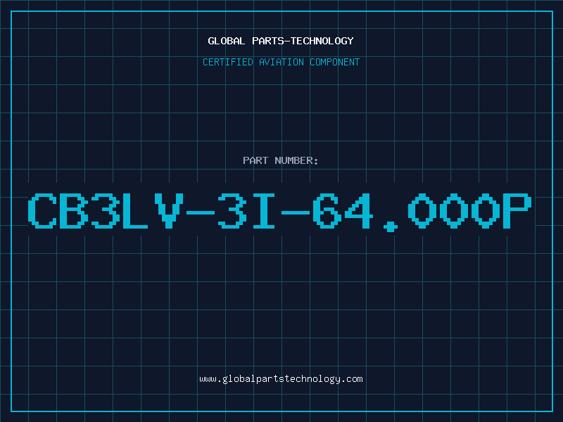 Aviation Part CB3LV-3I-64.000P