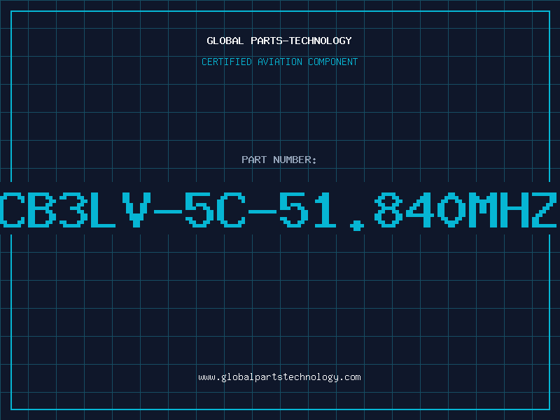 Aviation Part CB3LV-5C-51.840MHZ
