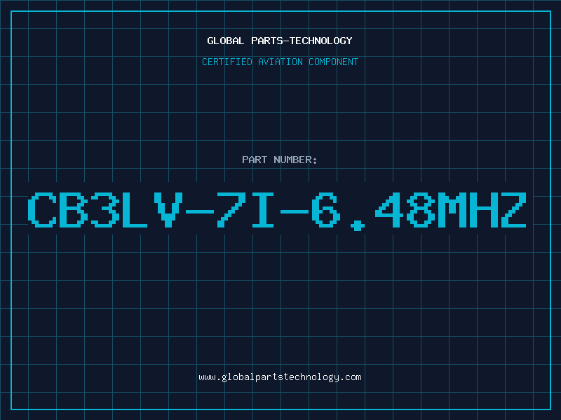 Aviation Part CB3LV-7I-6.48MHZ