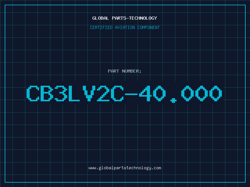 Aviation Part CB3LV2C-40.000