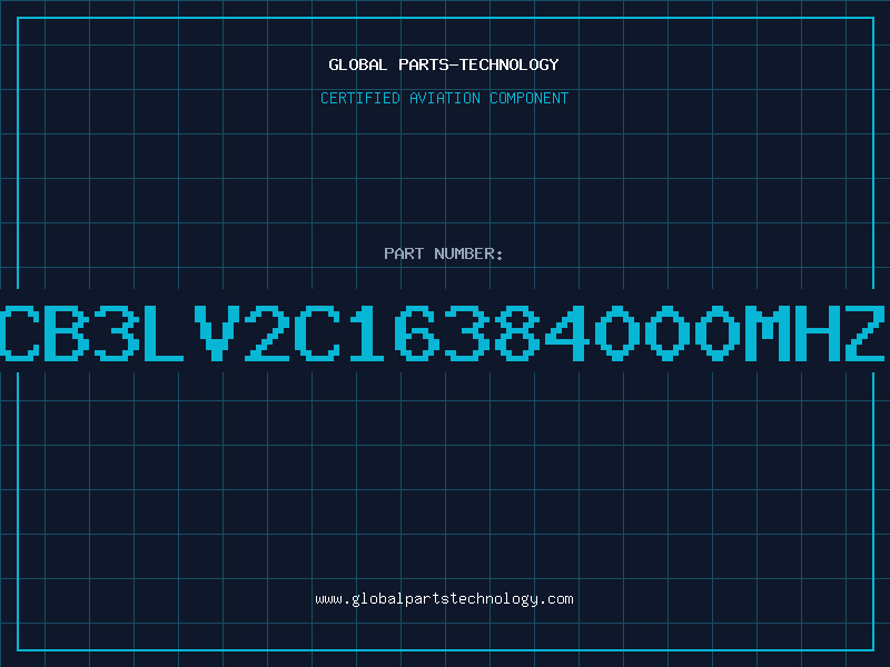 Aviation Part CB3LV2C16384000MHZ