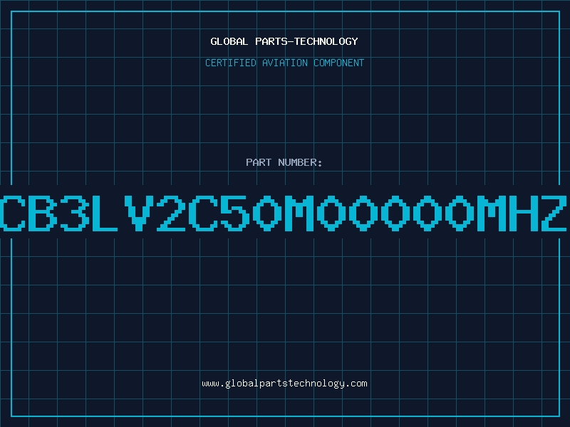 Aviation Part CB3LV2C50M00000MHZ