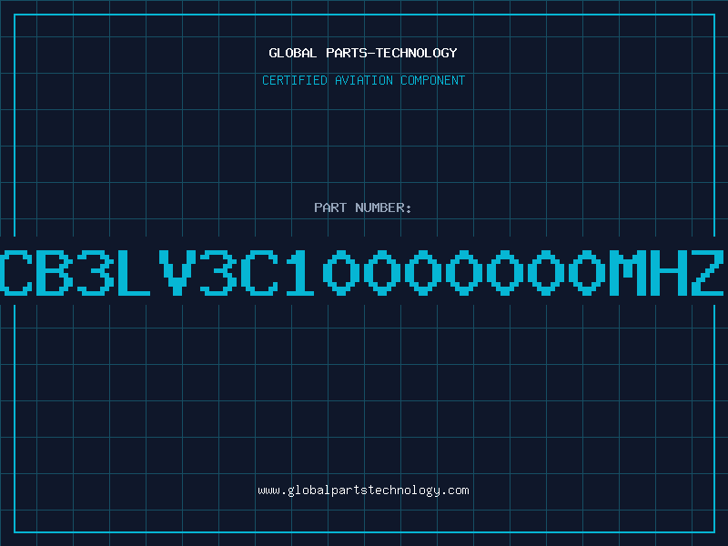 Aviation Part CB3LV3C10000000MHZ