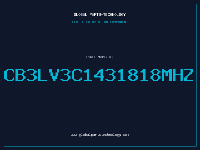 Aviation Part CB3LV3C1431818MHZ