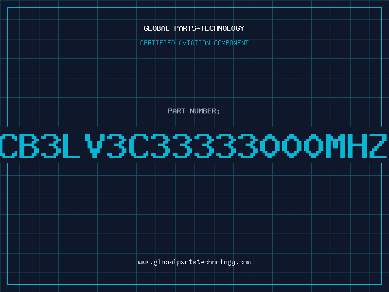 Aviation Part CB3LV3C33333000MHZ