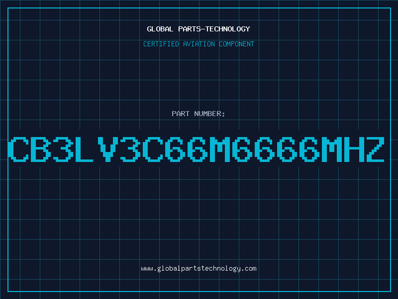 Aviation Part CB3LV3C66M6666MHZ